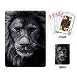 My Lion Sketch Playing Card Back