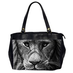 My Lion Sketch Office Handbags (2 Sides)  by 1871930