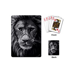 My Lion Sketch Playing Cards (mini)  by 1871930