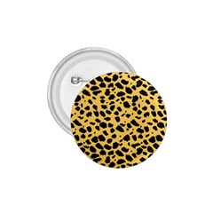 Skin Animals Cheetah Dalmation Black Yellow 1 75  Buttons by Mariart