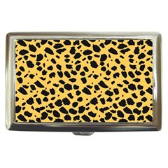 Skin Animals Cheetah Dalmation Black Yellow Cigarette Money Cases by Mariart