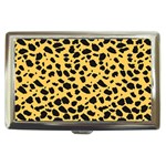 Skin Animals Cheetah Dalmation Black Yellow Cigarette Money Cases Front