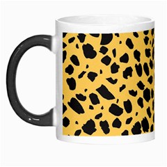 Skin Animals Cheetah Dalmation Black Yellow Morph Mugs by Mariart