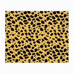 Skin Animals Cheetah Dalmation Black Yellow Small Glasses Cloth (2-side)