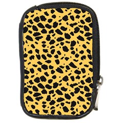 Skin Animals Cheetah Dalmation Black Yellow Compact Camera Cases by Mariart