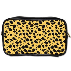 Skin Animals Cheetah Dalmation Black Yellow Toiletries Bags