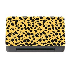 Skin Animals Cheetah Dalmation Black Yellow Memory Card Reader With Cf by Mariart