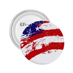 Red White Blue Star Flag 2 25  Buttons