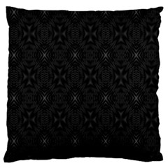 Star Black Large Cushion Case (one Side)