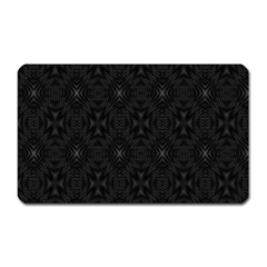 Star Black Magnet (rectangular)