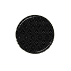 Star Black Hat Clip Ball Marker by Mariart