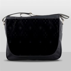 Star Black Messenger Bags