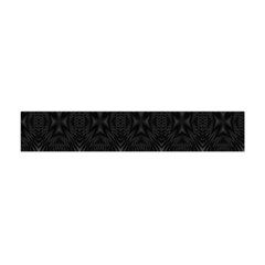 Star Black Flano Scarf (mini)