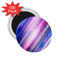 Widescreen Polka Star Space Polkadot Line Light Chevron Waves Circle 2 25  Magnets (100 Pack) 