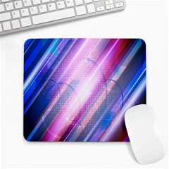 Widescreen Polka Star Space Polkadot Line Light Chevron Waves Circle Large Mousepads