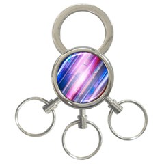 Widescreen Polka Star Space Polkadot Line Light Chevron Waves Circle 3-ring Key Chains by Mariart