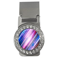 Widescreen Polka Star Space Polkadot Line Light Chevron Waves Circle Money Clips (cz)  by Mariart