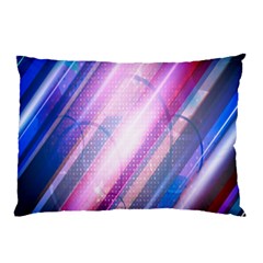 Widescreen Polka Star Space Polkadot Line Light Chevron Waves Circle Pillow Case (two Sides) by Mariart