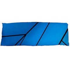 Technical Line Blue Black Body Pillow Case (dakimakura)