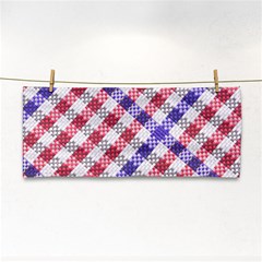 Webbing Wicker Art Red Bluw White Cosmetic Storage Cases