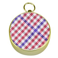 Webbing Wicker Art Red Bluw White Gold Compasses by Mariart