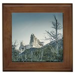 Fitz Roy Mountain, El Chalten Patagonia   Argentina Framed Tiles Front