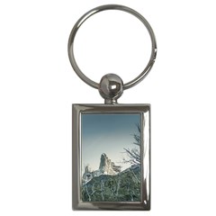 Fitz Roy Mountain, El Chalten Patagonia   Argentina Key Chains (rectangle)  by dflcprints