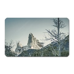 Fitz Roy Mountain, El Chalten Patagonia   Argentina Magnet (rectangular) by dflcprints