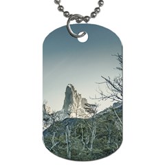 Fitz Roy Mountain, El Chalten Patagonia   Argentina Dog Tag (two Sides) by dflcprints