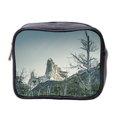 Fitz Roy Mountain, El Chalten Patagonia   Argentina Mini Toiletries Bag 2-side by dflcprints