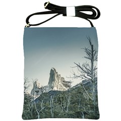 Fitz Roy Mountain, El Chalten Patagonia   Argentina Shoulder Sling Bags by dflcprints