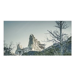 Fitz Roy Mountain, El Chalten Patagonia   Argentina Satin Shawl by dflcprints