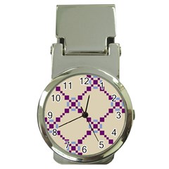 Pattern Background Vector Seamless Money Clip Watches by Nexatart