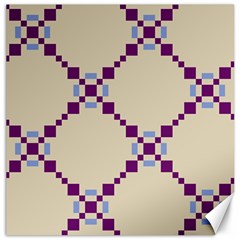 Pattern Background Vector Seamless Canvas 12  X 12   by Nexatart