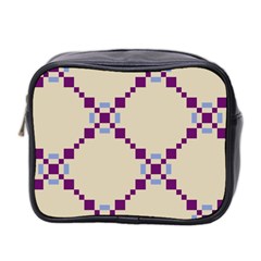 Pattern Background Vector Seamless Mini Toiletries Bag 2-side