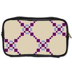 Pattern Background Vector Seamless Toiletries Bags 2-side