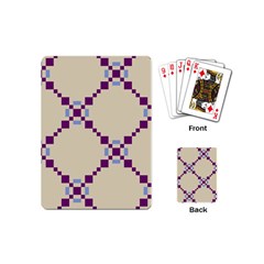 Pattern Background Vector Seamless Playing Cards (mini)  by Nexatart