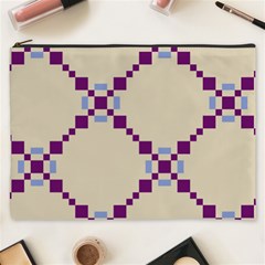 Pattern Background Vector Seamless Cosmetic Bag (xxxl)  by Nexatart