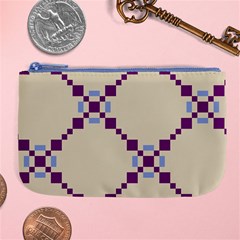 Pattern Background Vector Seamless Large Coin Purse