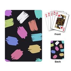 Many Colors Pattern Seamless Playing Card by Nexatart