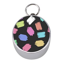 Many Colors Pattern Seamless Mini Silver Compasses by Nexatart