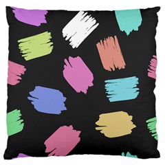 Many Colors Pattern Seamless Large Flano Cushion Case (two Sides) by Nexatart