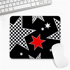 Stars Seamless Pattern Background Large Mousepads by Nexatart