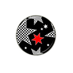 Stars Seamless Pattern Background Hat Clip Ball Marker by Nexatart