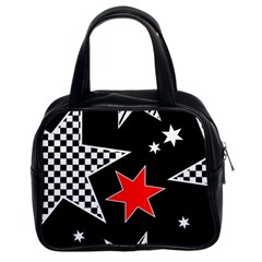 Stars Seamless Pattern Background Classic Handbags (2 Sides) by Nexatart