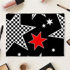 Stars Seamless Pattern Background Cosmetic Bag (xl) by Nexatart