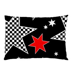 Stars Seamless Pattern Background Pillow Case (two Sides) by Nexatart