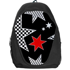 Stars Seamless Pattern Background Backpack Bag by Nexatart