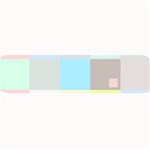 Pastel Diamonds Background Large Bar Mats 32 x8.5  Bar Mat