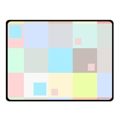 Pastel Diamonds Background Fleece Blanket (small) by Nexatart